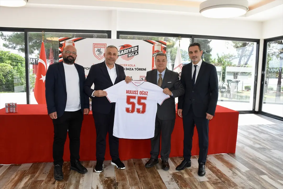 Samsunspor: Sarıyer Kola ile sponsorluk anlaşması