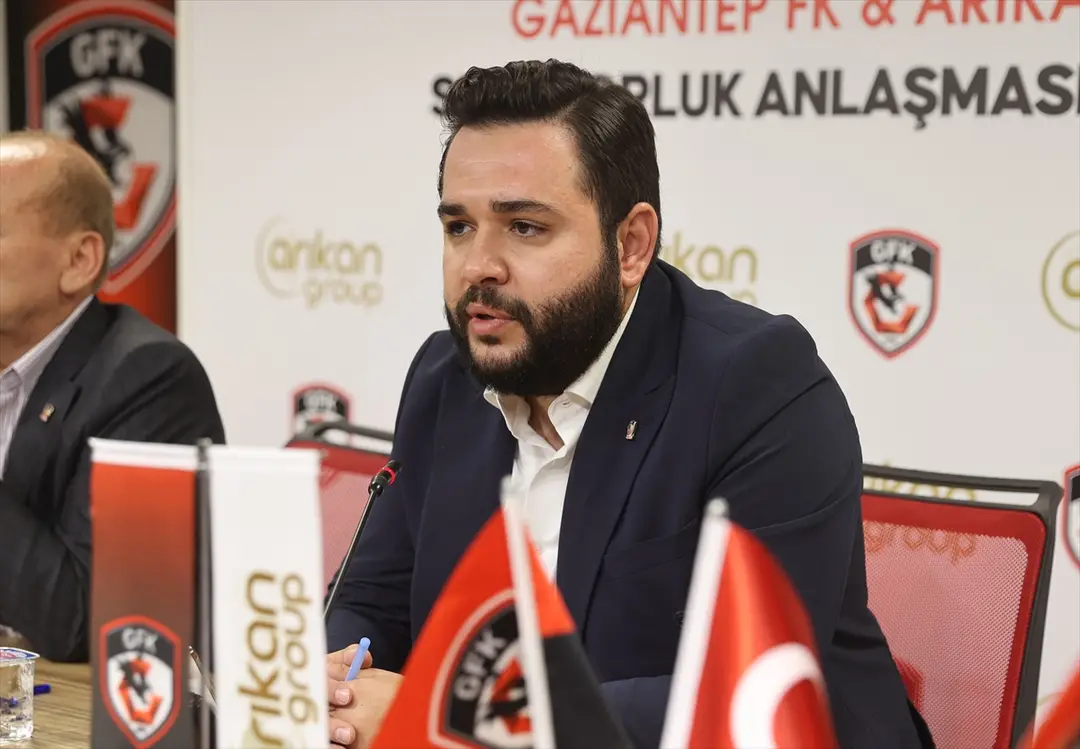Memik Yılmaz: Arıkan Group, Gaziantep FK'ye sponsor oldu