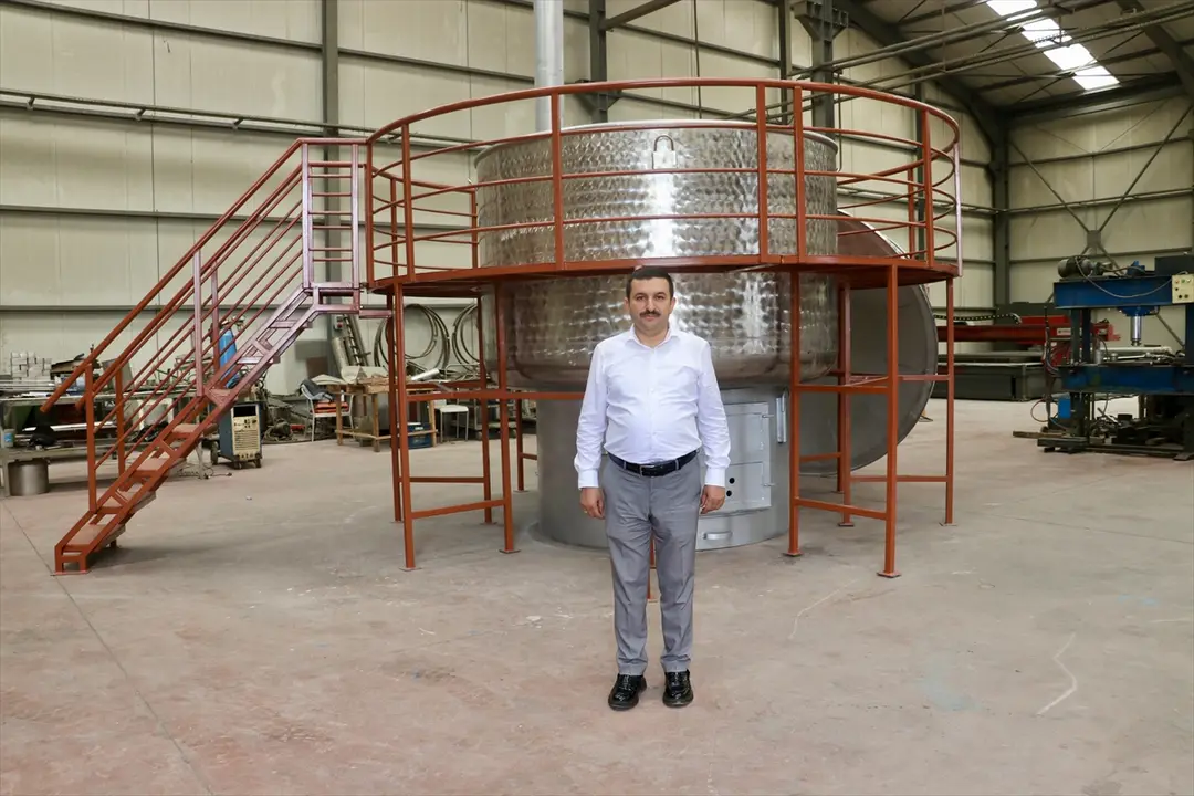 Kelkit şeker fasulyesi dünya rekoru denemesi için dev kazanda pişirilecek