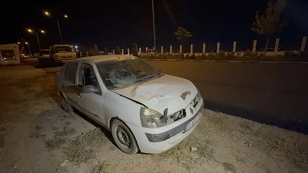 Karaman'da feci kaza: Motosiklet sürücüsü hayatını kaybetti