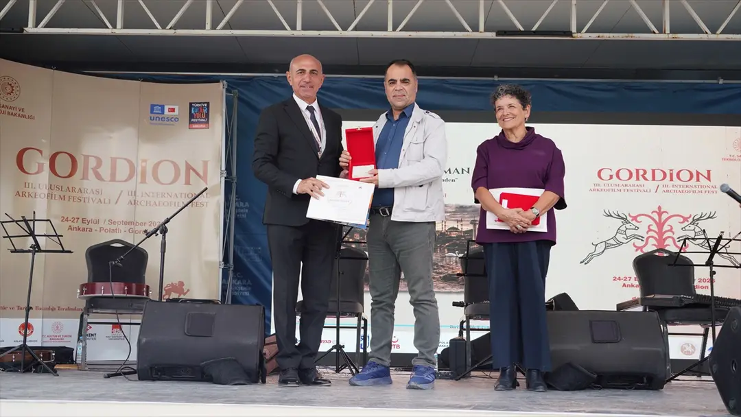 Gordion Arkeofilm Festivali ödülleri sahiplerini buldu