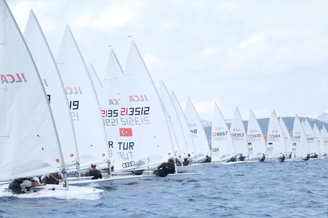 Bodrum'da 2026 ILCA Avrupa Kupası yelken yarışları tamamlandı