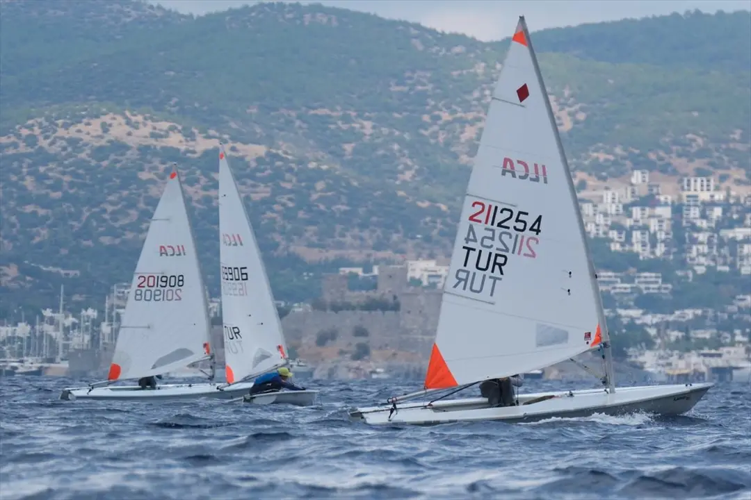 Bodrum'da 2026 ILCA Avrupa Kupası yelken yarışları tamamlandı