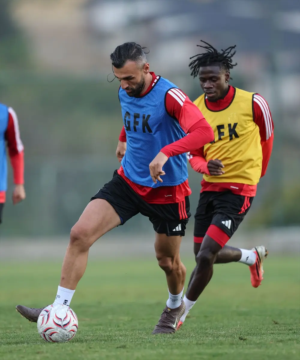 Gaziantep FK, Çorum FK maçı hazırlıklarını sürdürüyor