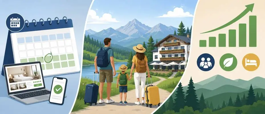 Kısa Tatil Planları Erken Yapılıyor, Konaklama Süreleri Uzuyor