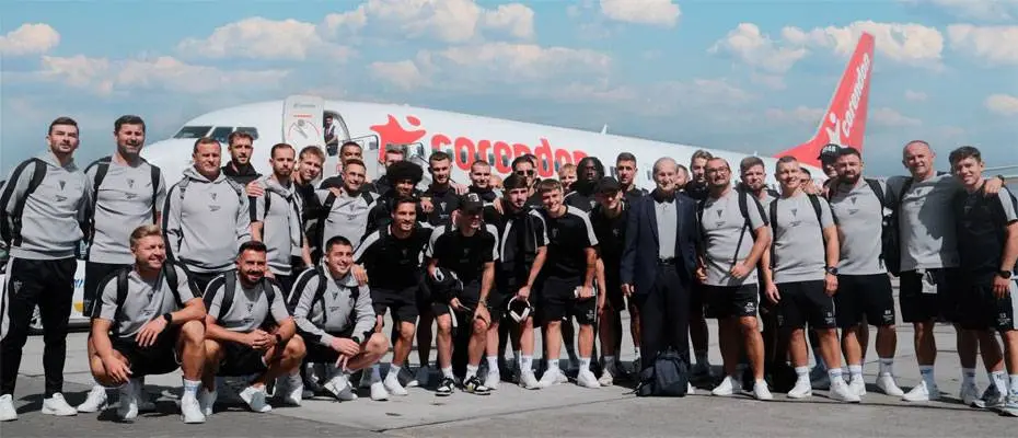 Górnik Zabrze Fenerbahçe Deplasmanına Corendon Airlines ile Geldi