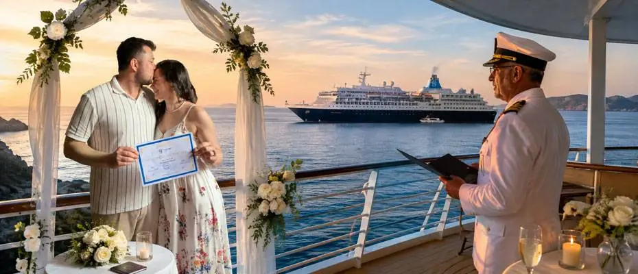 Kruvaziyer Turizmi: Nikah töreni ve balayı bir arada