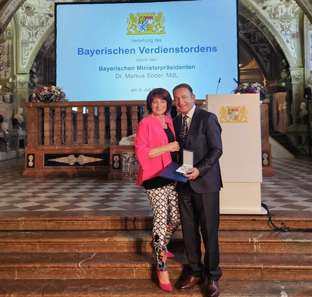 Bayerischer Verdienstorden für den türkischen Arzt Dr. İsmail Baloğlu