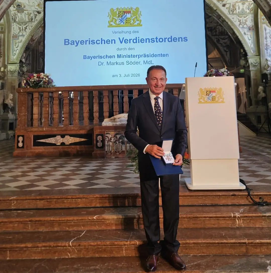 Bayerischer Verdienstorden für den türkischen Arzt Dr. İsmail Baloğlu