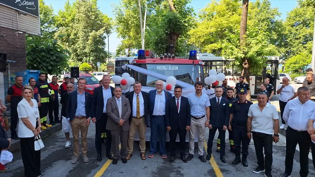 Businessman Erdoğan: I Donated a Fire Truck to Alaplı