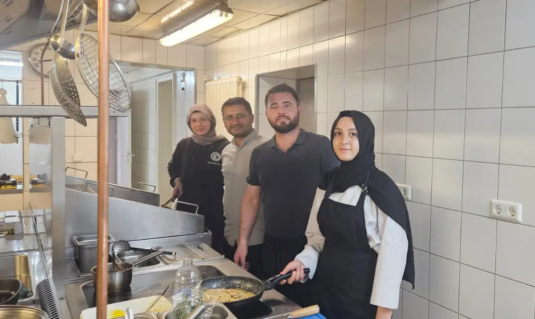 Kayserili öğrenciler Almanya'da gastronomi öğreniyor