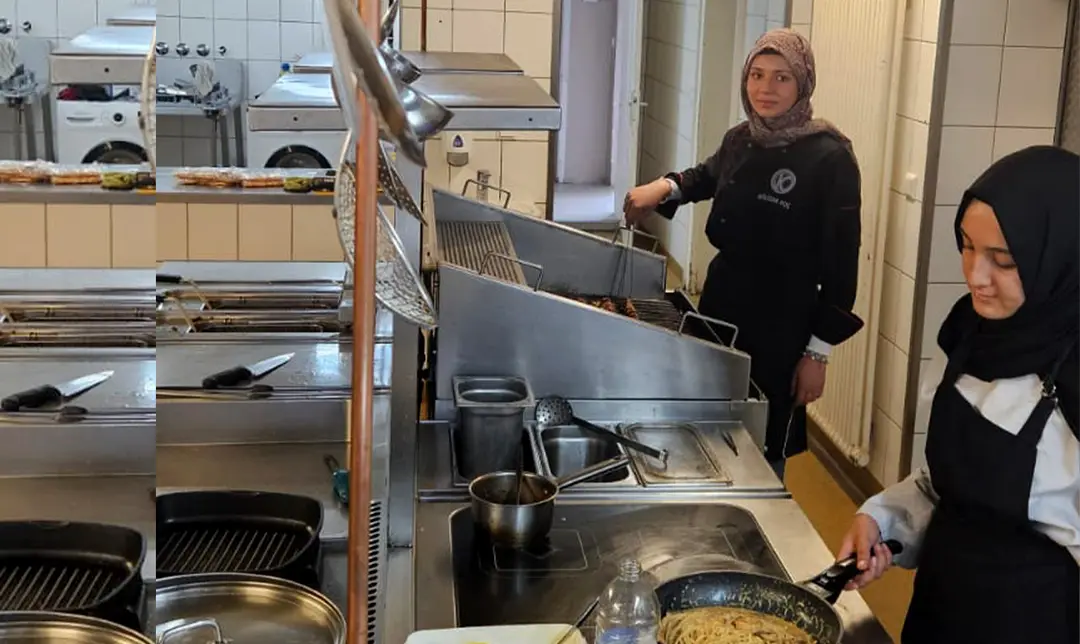 Kayserili öğrenciler Almanya'da gastronomi öğreniyor