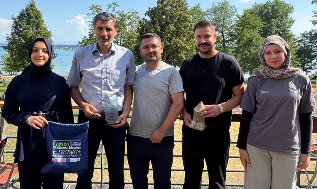 Kayserili öğrenciler Almanya'da gastronomi öğreniyor