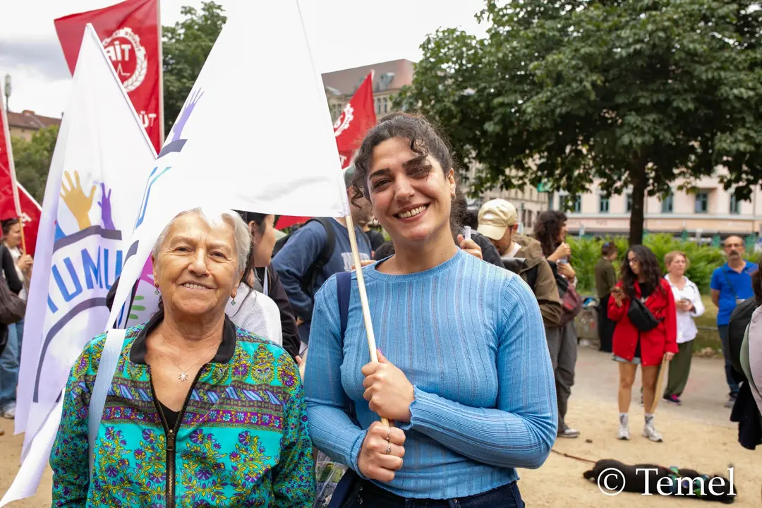 Support for Deniz Göktaş in Berlin: Hundreds Gather