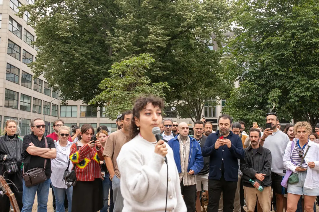 Support for Deniz Göktaş in Berlin: Hundreds Gather