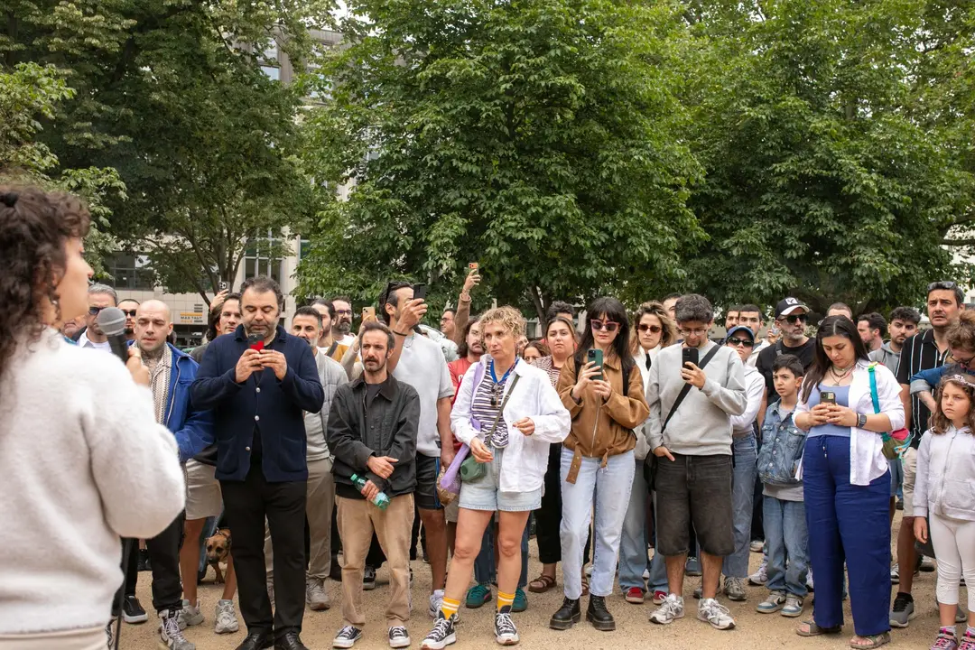 Support for Deniz Göktaş in Berlin: Hundreds Gather
