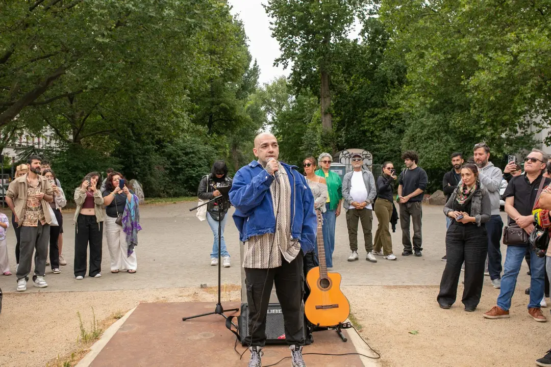 Support for Deniz Göktaş in Berlin: Hundreds Gather