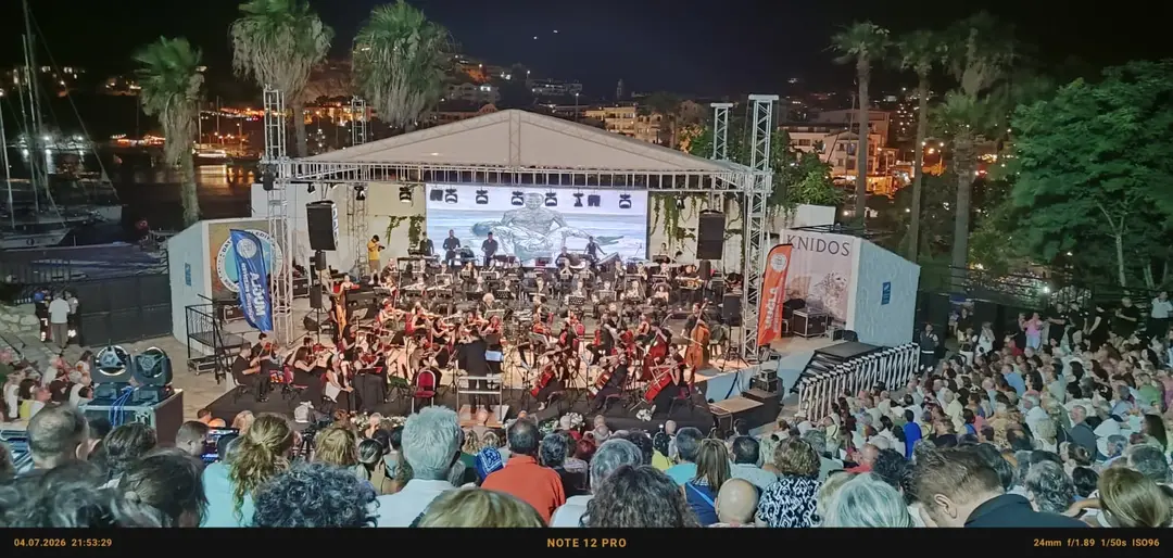 Fuat Saka’nın “Göç Senfonisi – Karanlık Sular” eseri Datça’da yeniden yankılandı