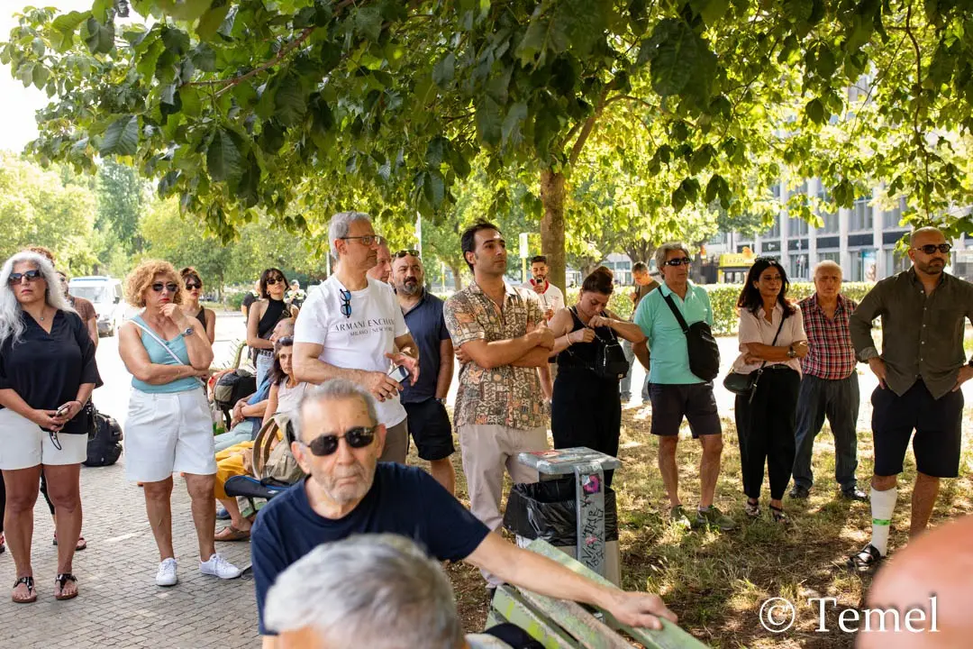 Deniz Göktaş Support Rally in Berlin