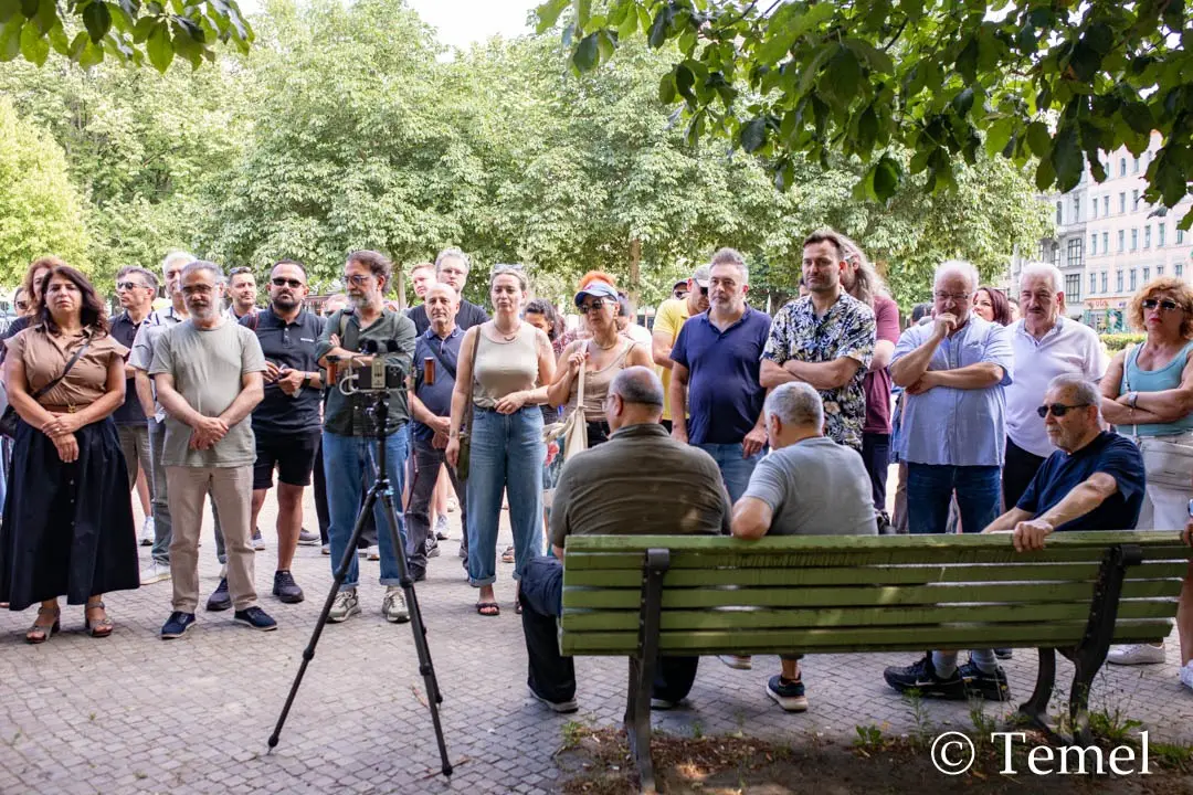 Deniz Göktaş Support Rally in Berlin