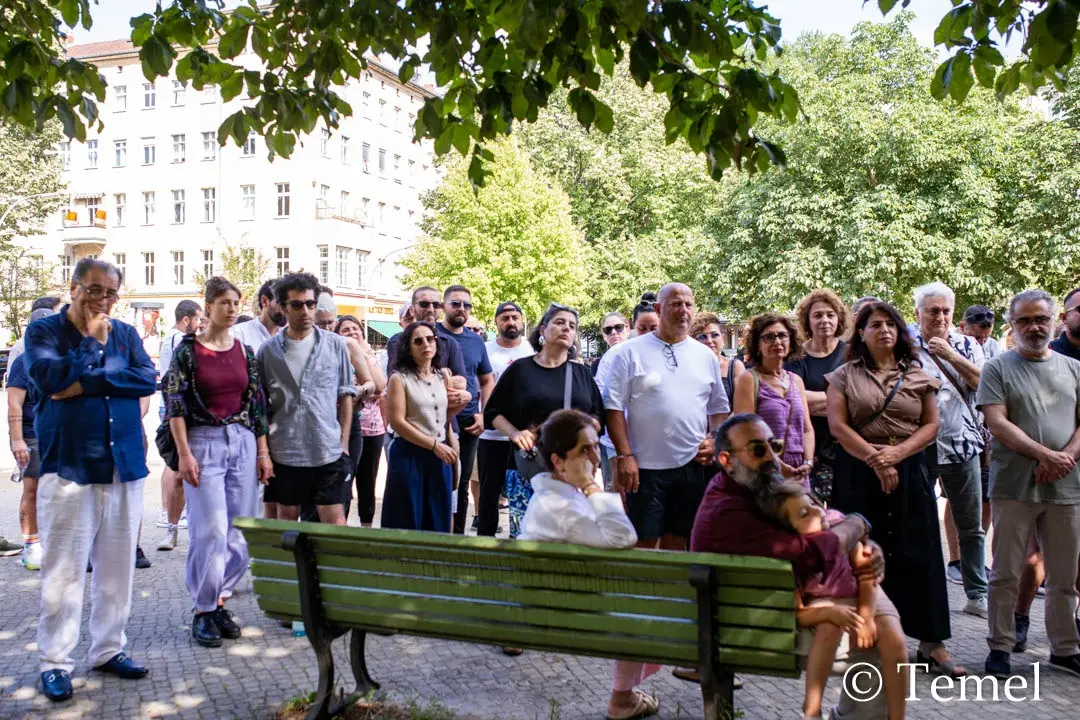 Deniz Göktaş Support Rally in Berlin