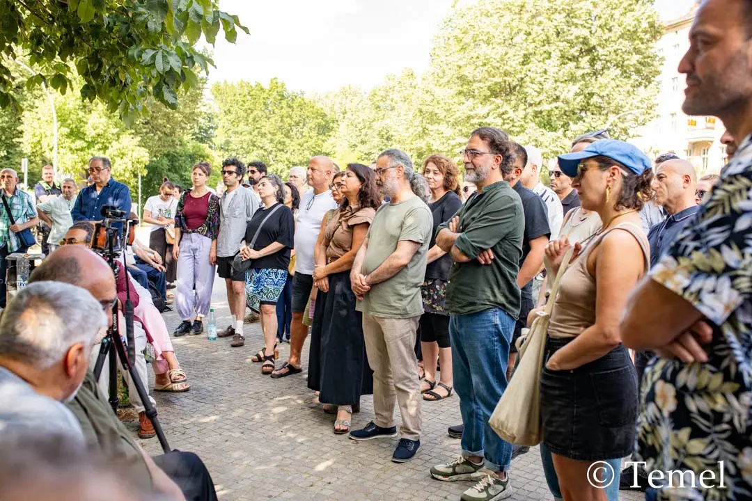 Deniz Göktaş Support Rally in Berlin