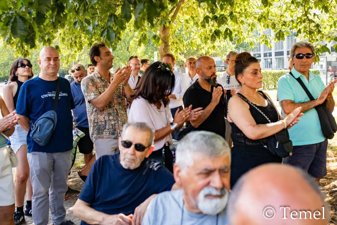 Deniz Göktaş Support Rally in Berlin