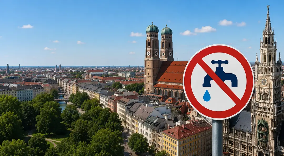 Dürre in München: Bis zu 50.000 Euro Strafe für Wasserverschwendung