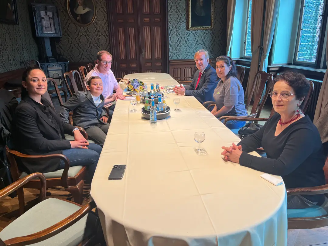 TÜRGEM Visits Lübeck Mayor Lindenau