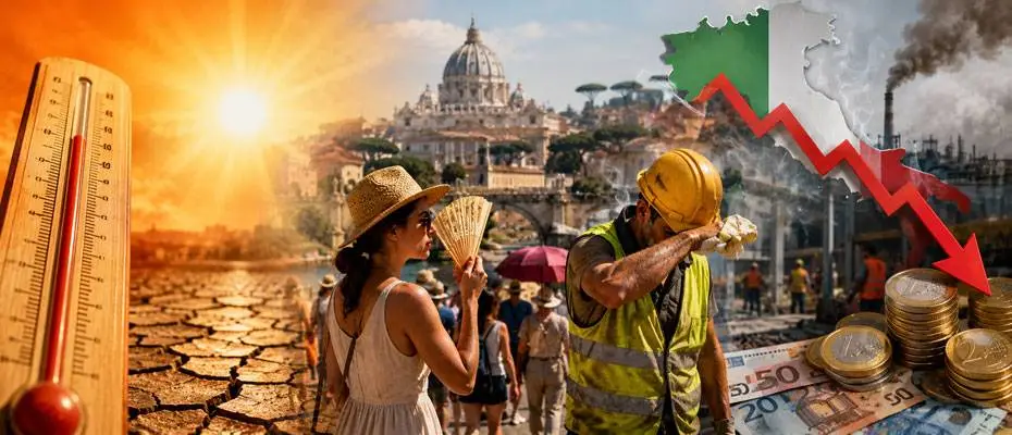 Extreme Hitze könnte Italiens Wirtschaft jährlich 12 Milliarden Euro kosten