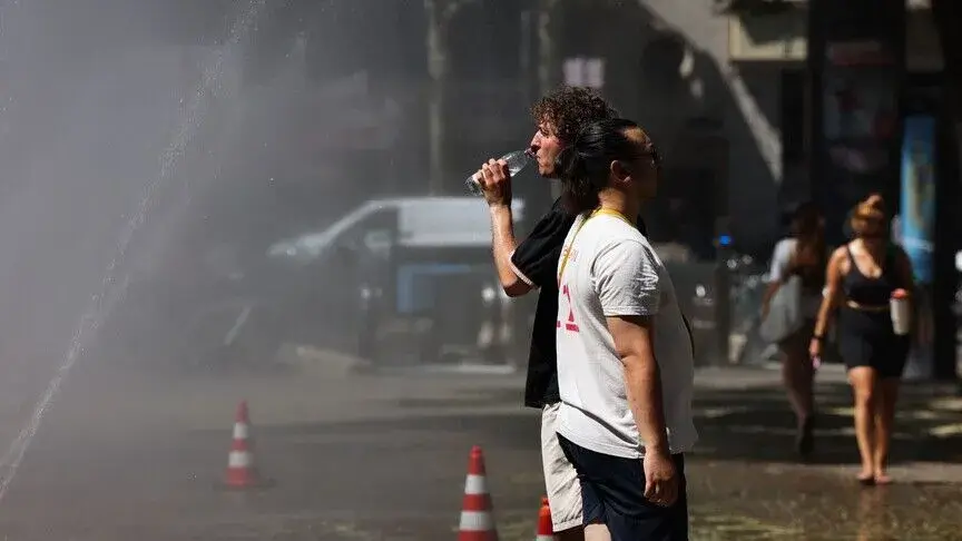Almanya'da DWD'den sıcak hava uyarısı: Nehirler kuruyor