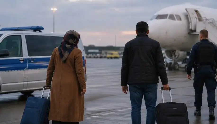  Çocukları alınan çift Türkiye'ye sınır dışı edildi