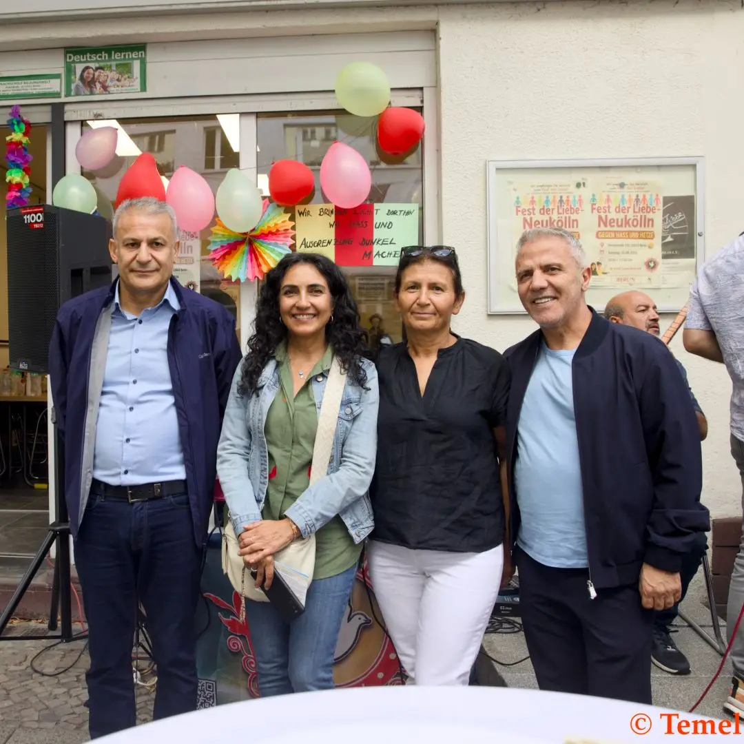 Sivaslı Canlar Verein veranstaltet Liebesfest gegen Hass und Diskriminierung in Neukölln