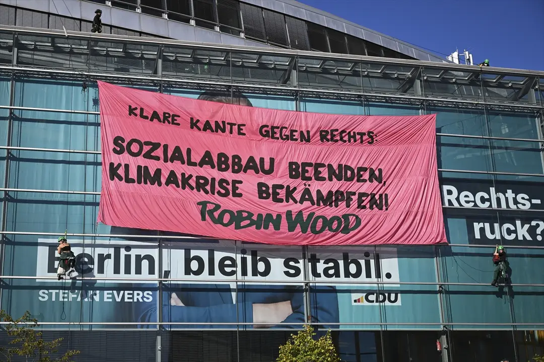 Protest at CDU Headquarters: Climate and AfD Demonstration