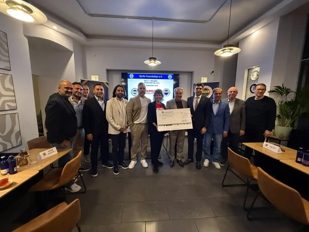 Fenerbahçe Berlin’den DKMS’ye 15 bin 320 Euro bağış
