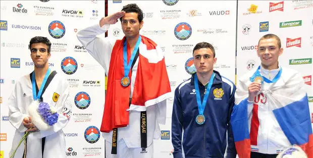 Servet Tazegül 5. kez Avrupa şampiyonu