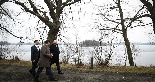 Dışişleri Bakanı Çavuşoğlu Berlin'de