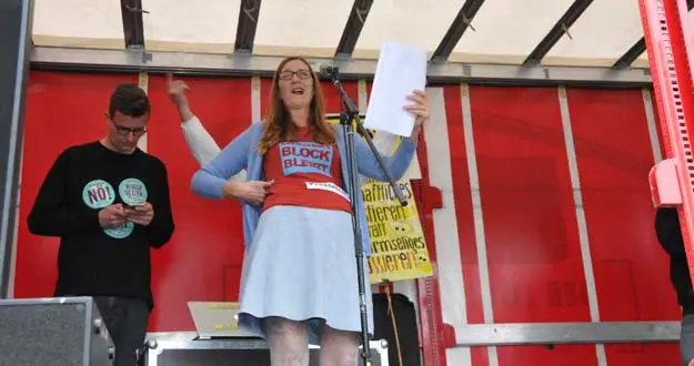Berlin'de kira artışları protesto edildi