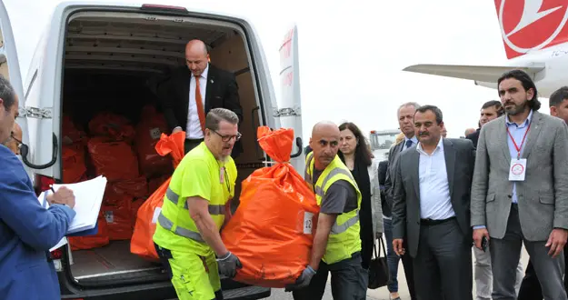 Almanya’da kullanılan oylar Türkiye’ye gönderildi