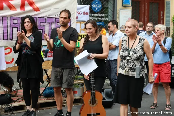 Berlin’de Ora35 için protesto yürüyüşü