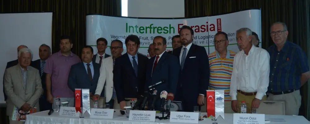 Ege meyve sebzeleri Antalya'da