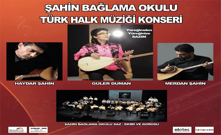 Haydi, Güler Duman ve Şahin Bağlama Okulu konserine