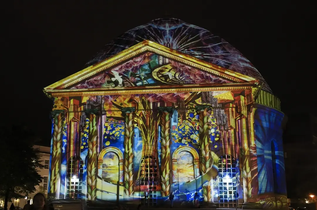 Berlin’de ‘'Festival of Lights'' isik festivali başladı