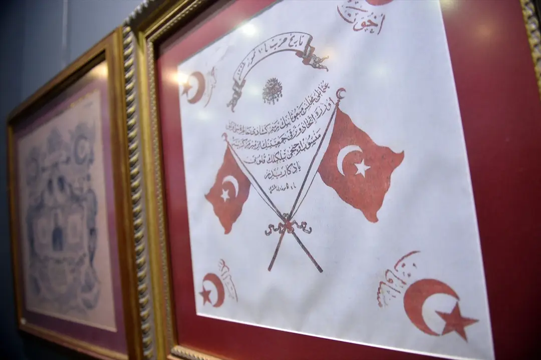 "Geçmişin İletişim Mecrası Hatıra Mendilleri" sergisi
