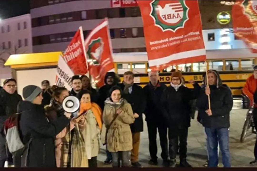 Hamm ‘da Irkçı katliam protesto edildi