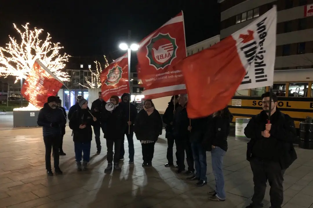 Hamm ‘da Irkçı katliam protesto edildi