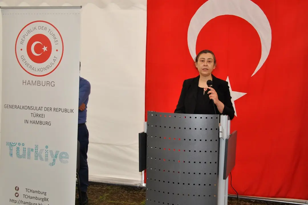 15 Temmuz şehitleri Hamburg`da anıldı