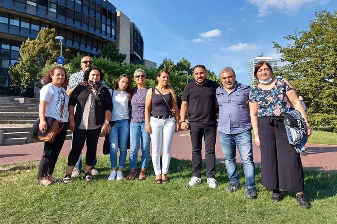 Türkiye`de kadına şiddet Düsseldorf`ta protesto edildi