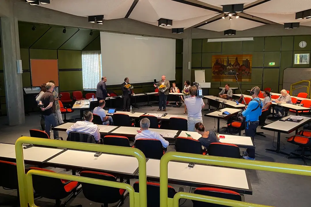 Ahlen`de Başkan İlkay Danışmaz`a teşekkür