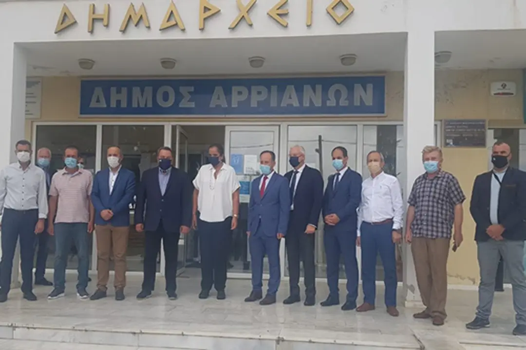 Trakya Kalkınma Komisyonu Başkanı Bakoyanni Batı Trakya’yı ziyaret etti